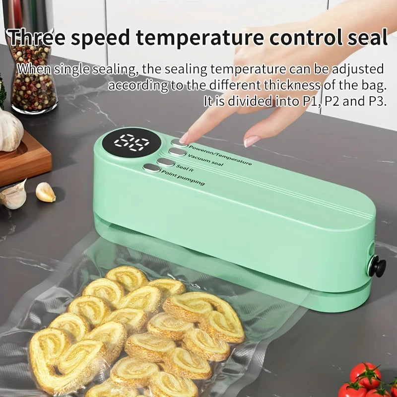 VacSnap – Portable Power for Long-Lasting Food!